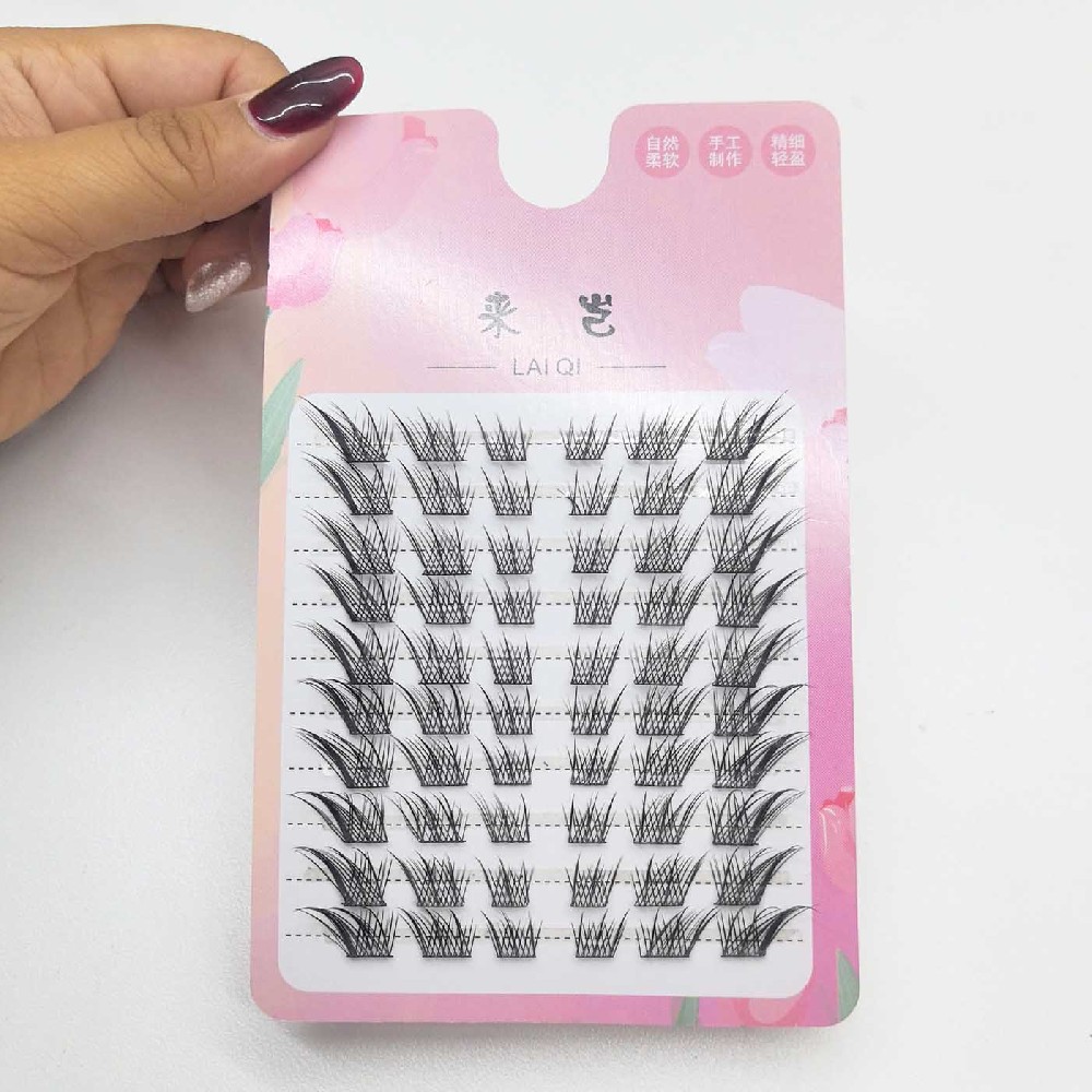 Brushed plastic folding box, Sudaji fox series false eyelashes